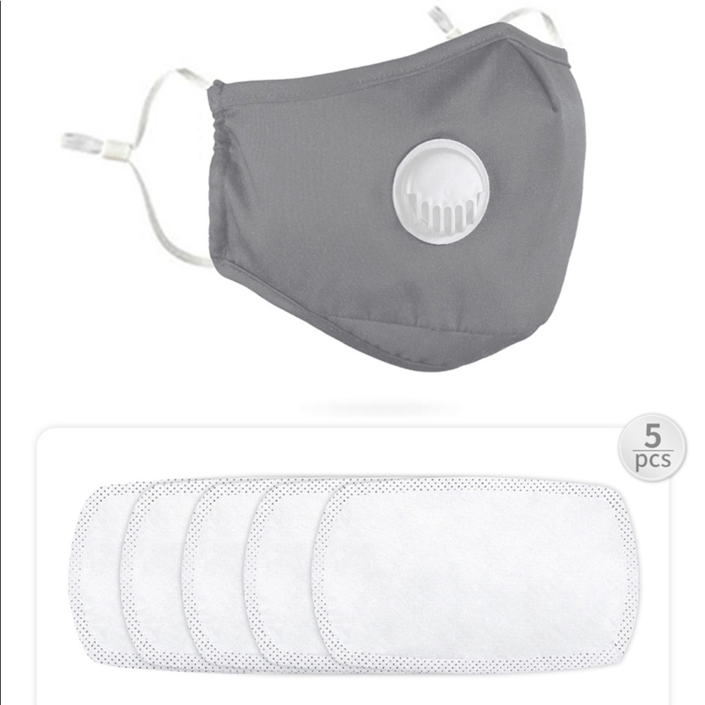 Face mask with filters